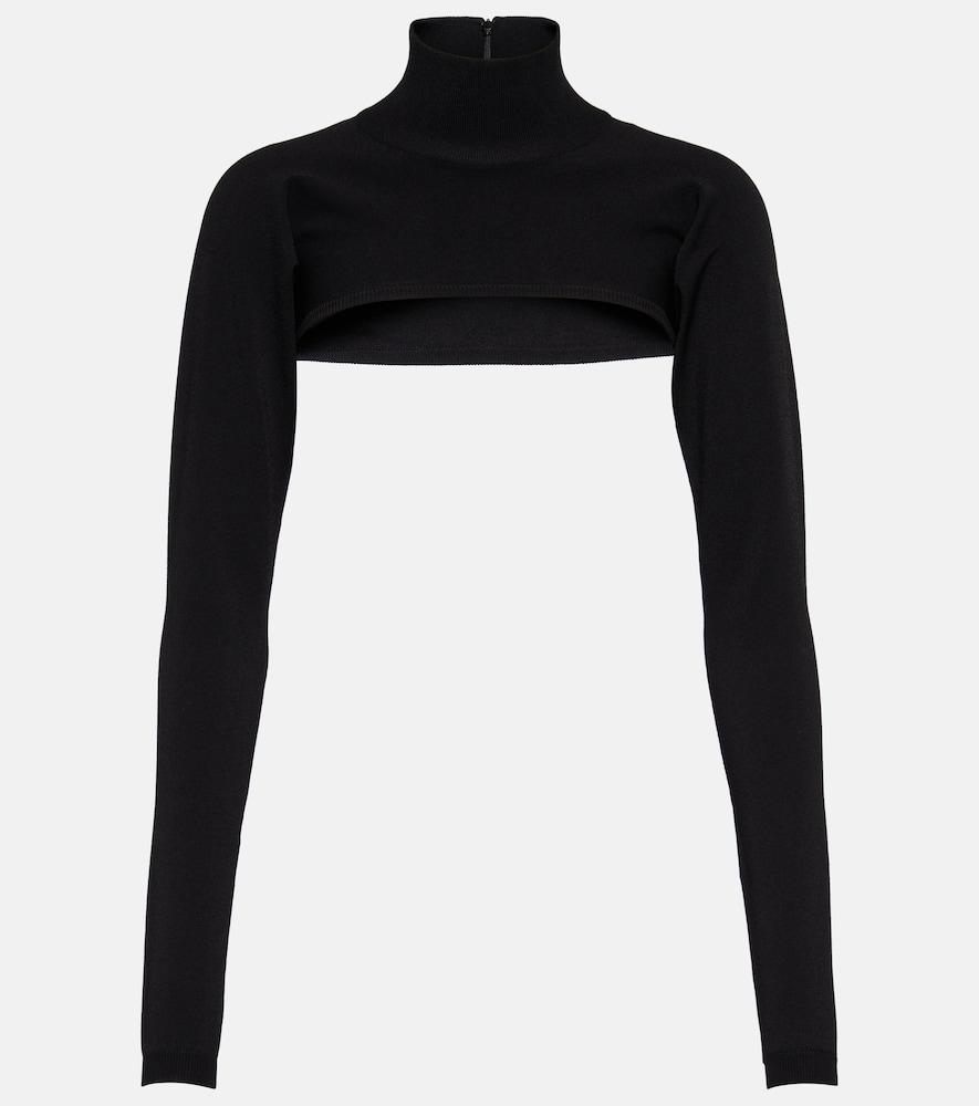 dolce & gabbana x kim turtleneck shrug