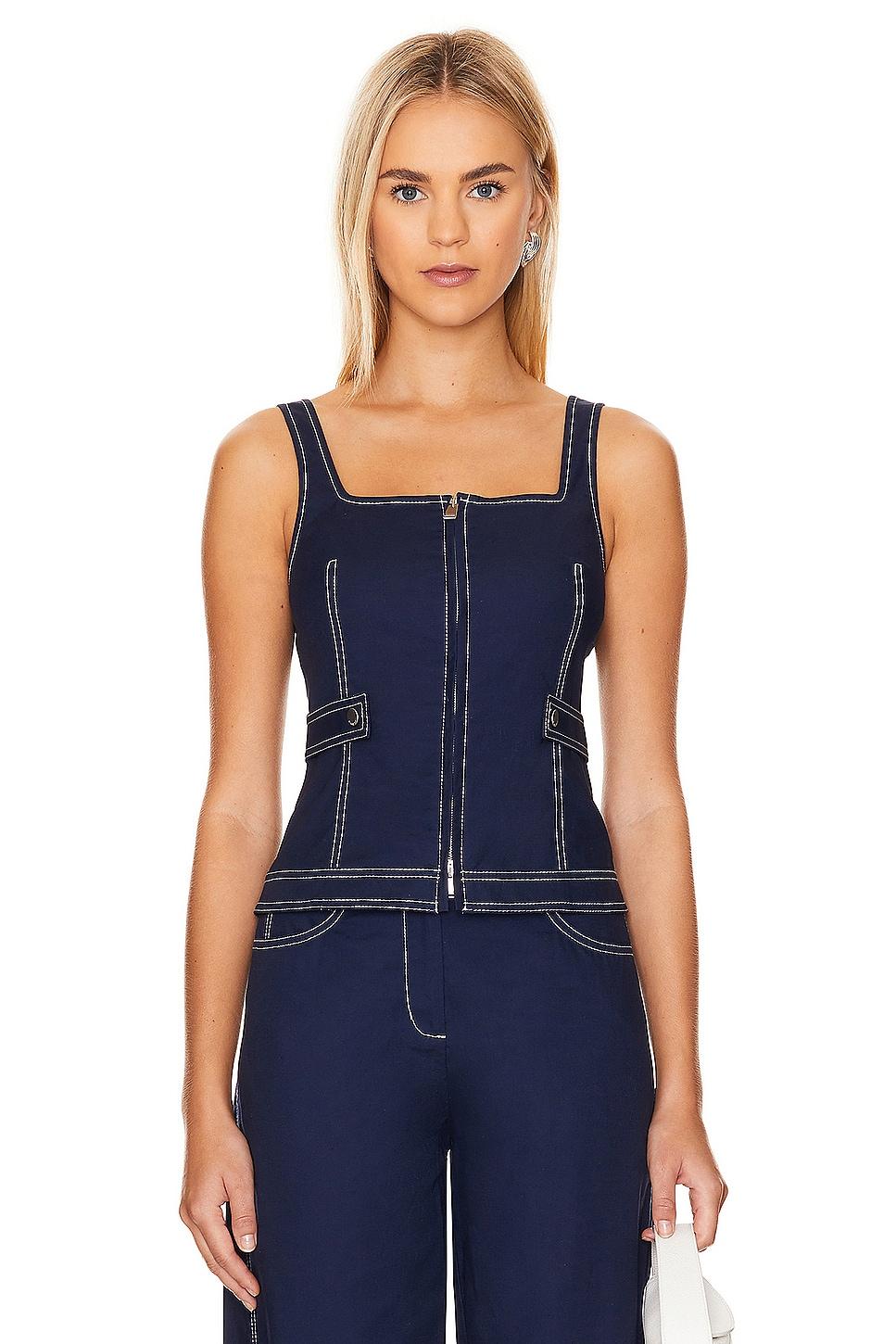 dolce zip up top