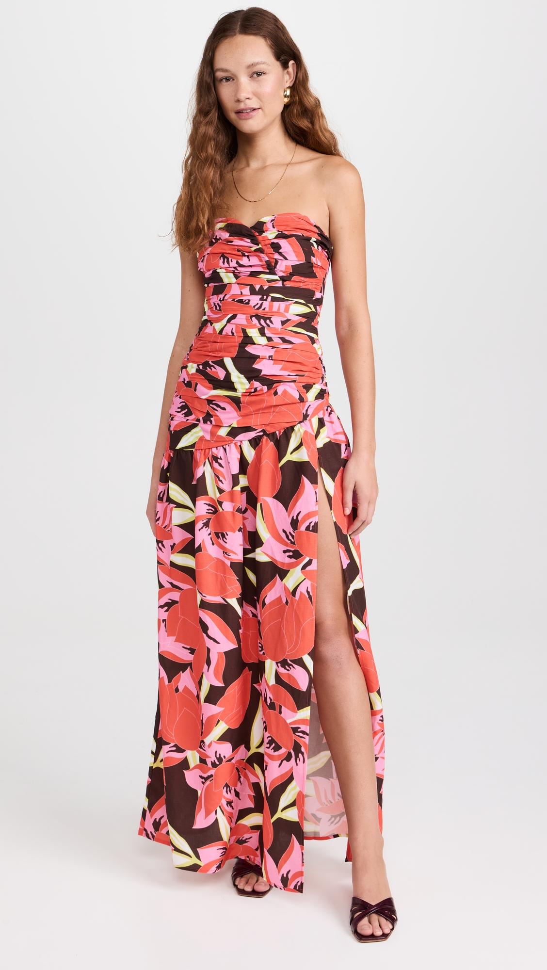 dolcie strapless maxi dress