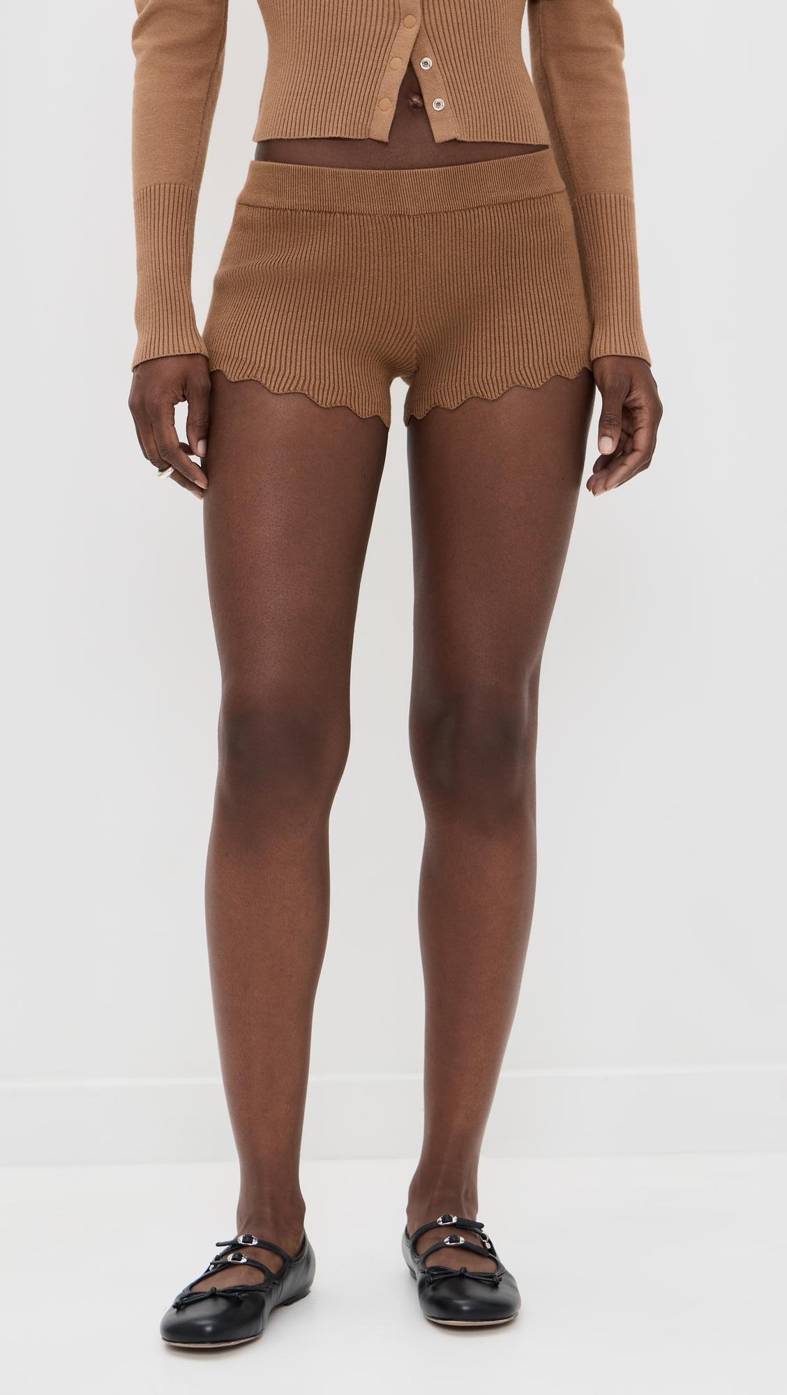 dollhouse knit shorts