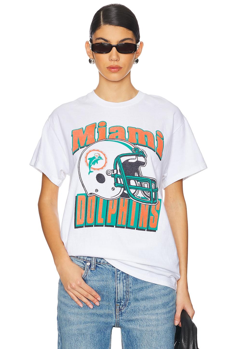 dolphins throwback helmut tee