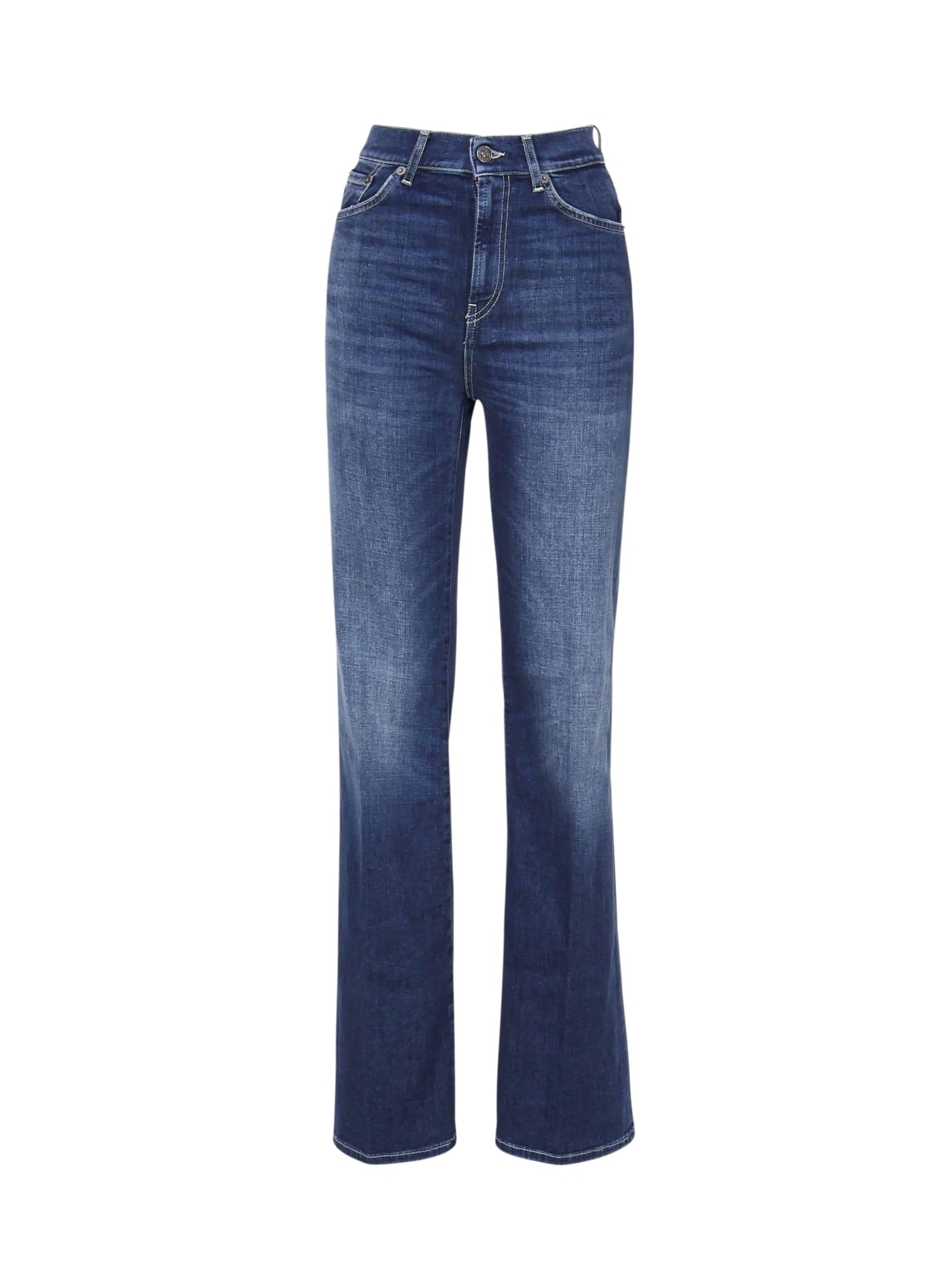 dondup cotton denim amber