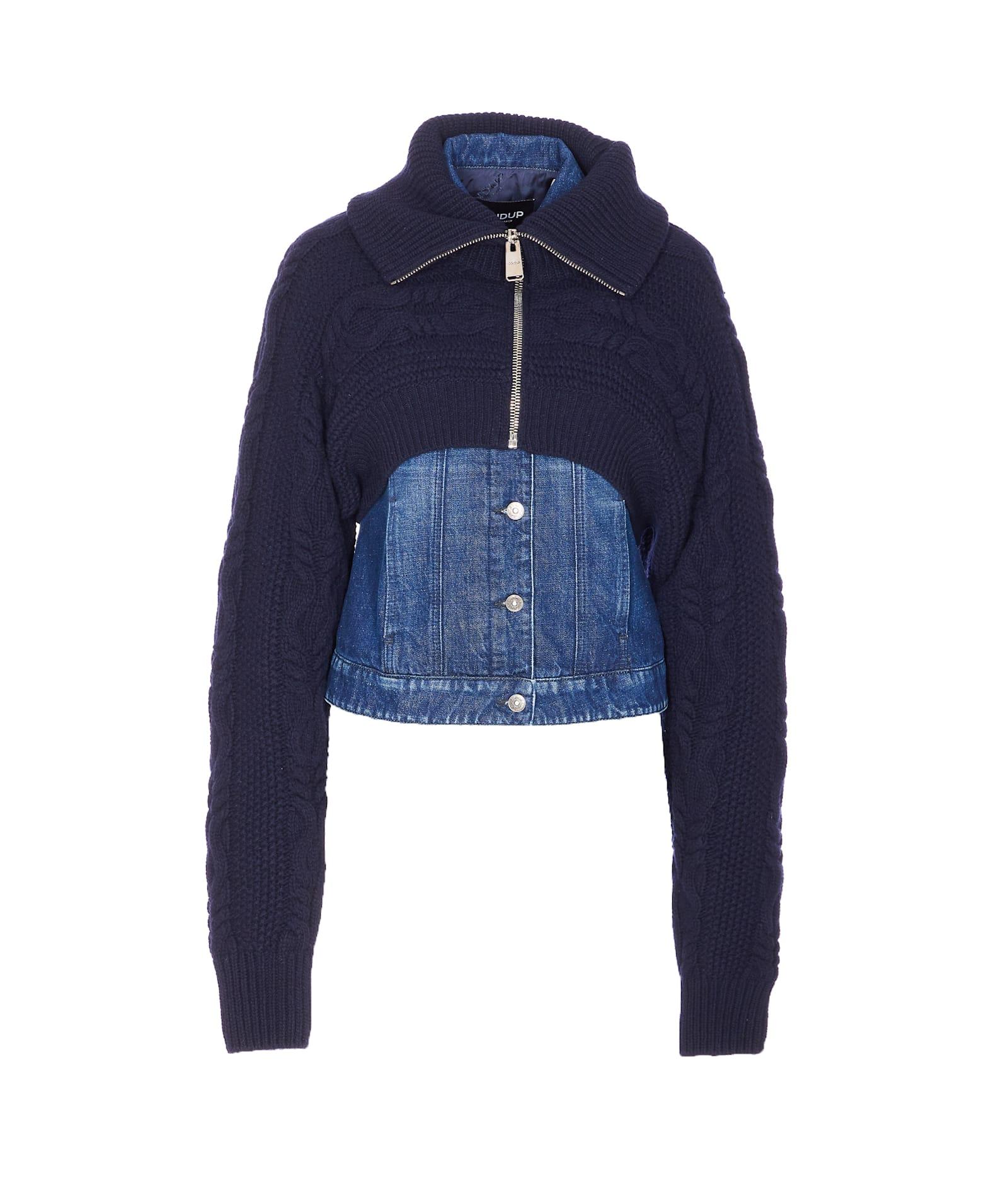 dondup denim slim jacket