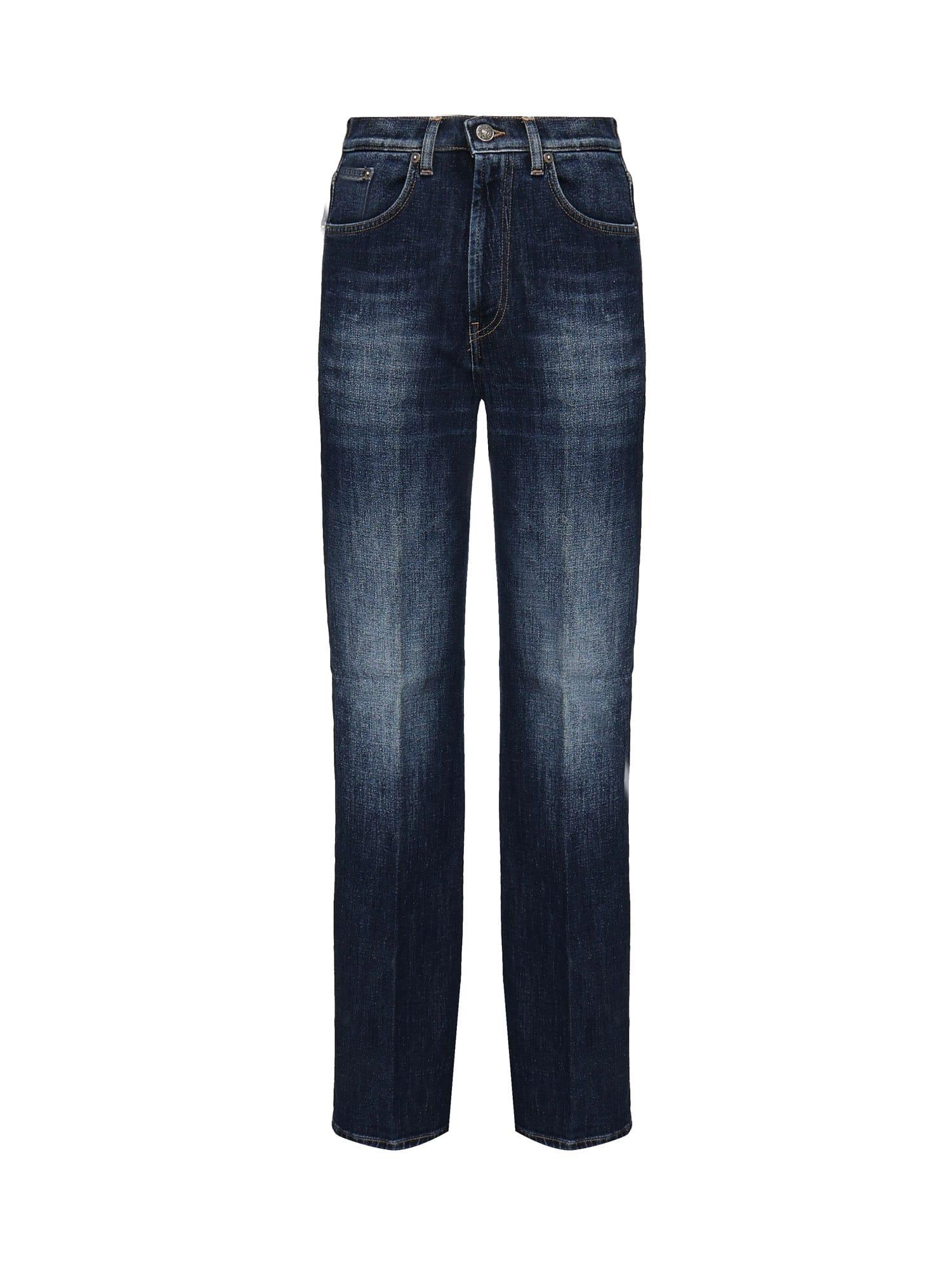 dondup francine wide leg jeans