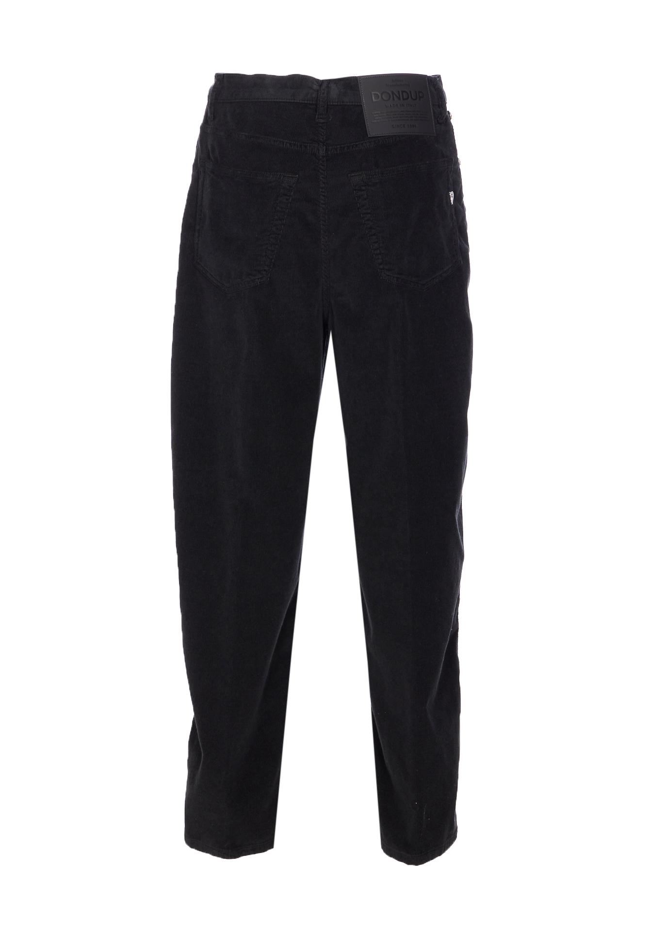 dondup jeans black cotton - women