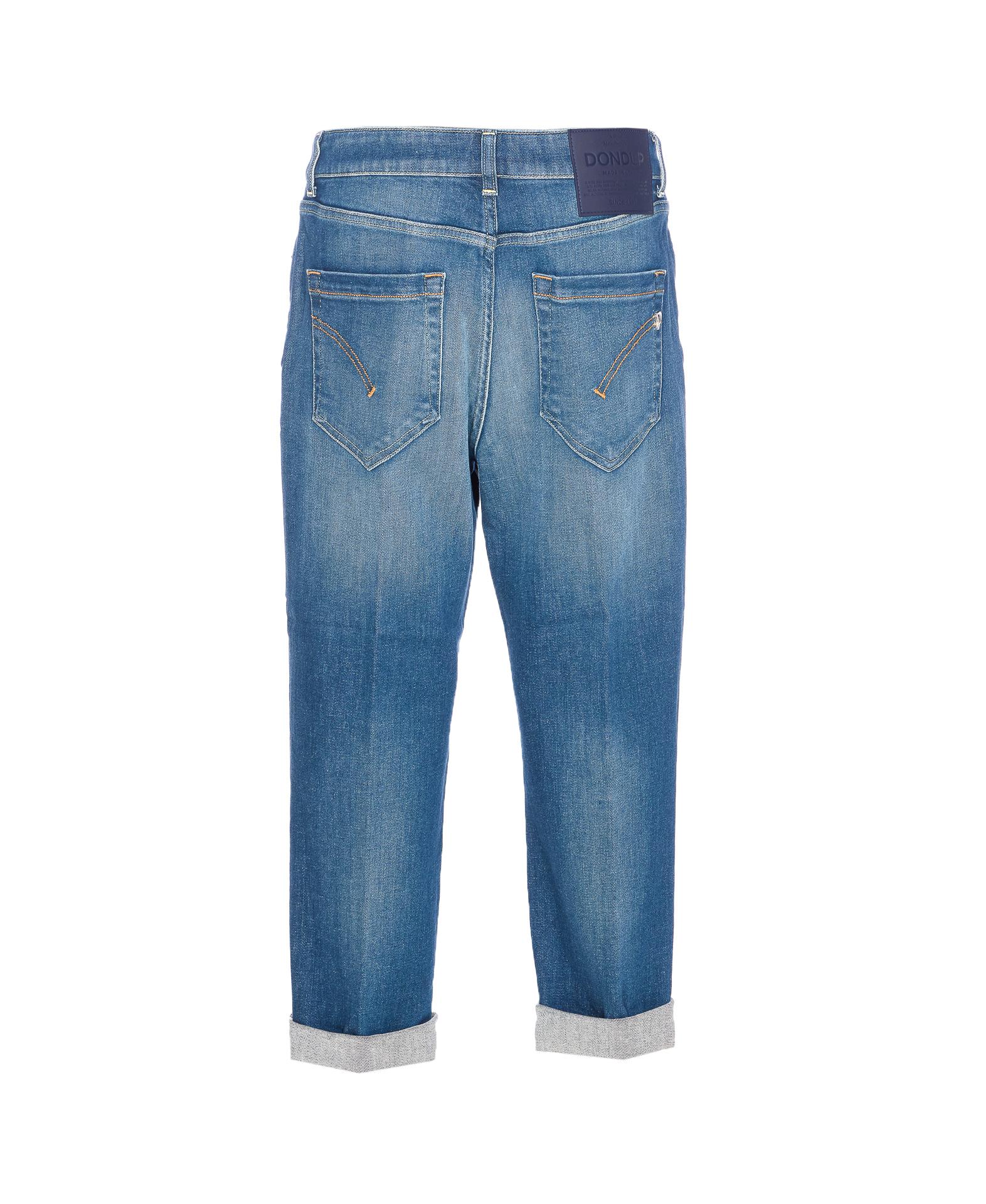 dondup jeans blue cotton - women