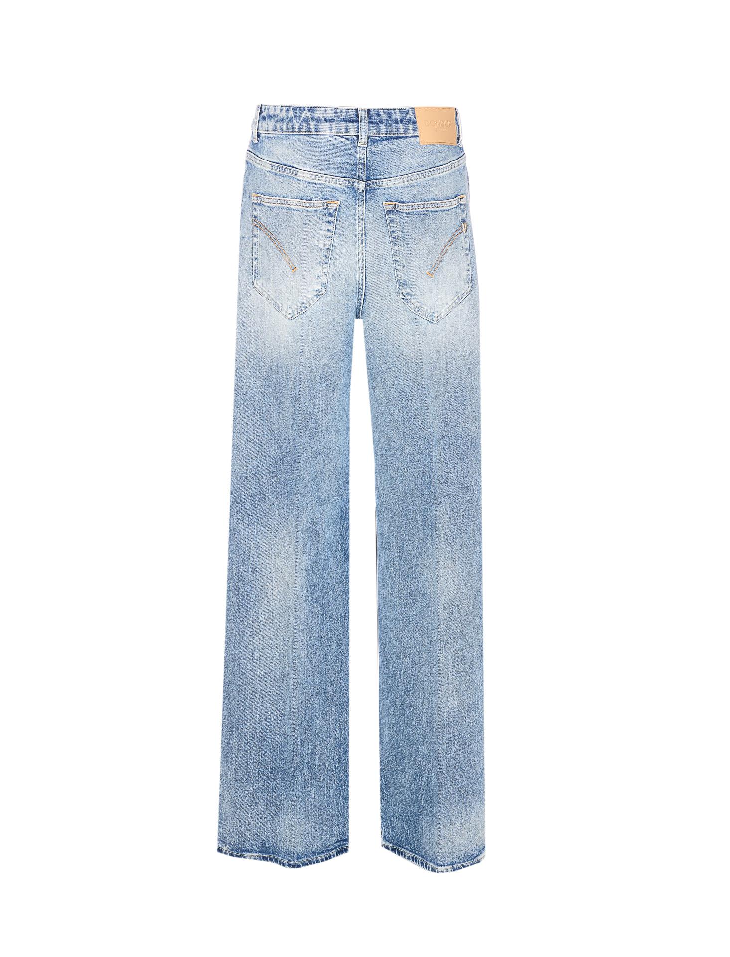 dondup jeans blue cotton - women