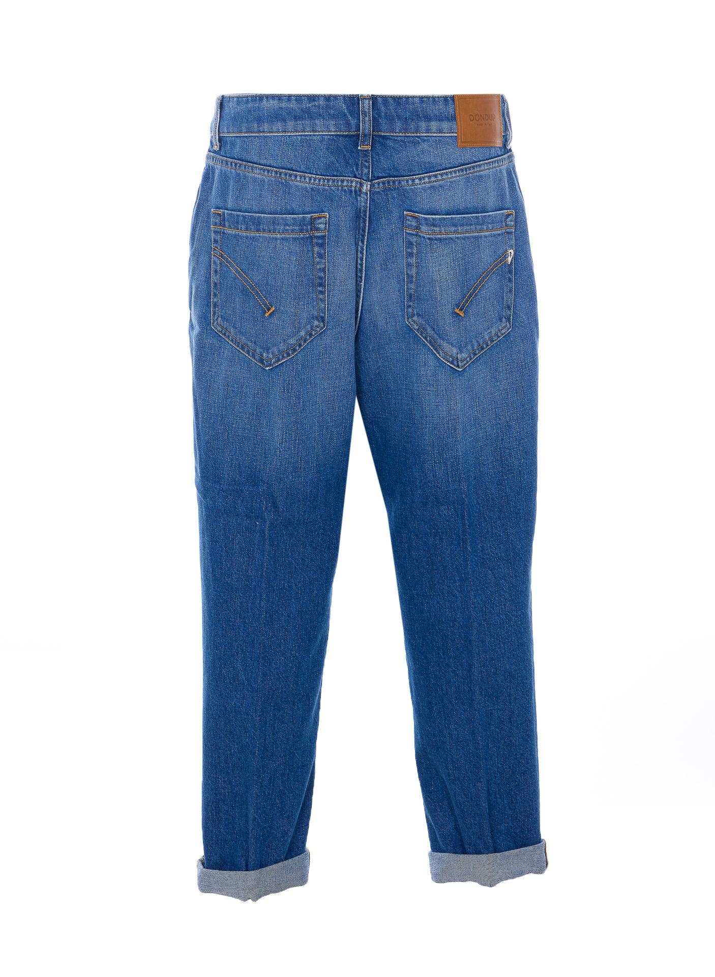 dondup jeans blue cotton - women