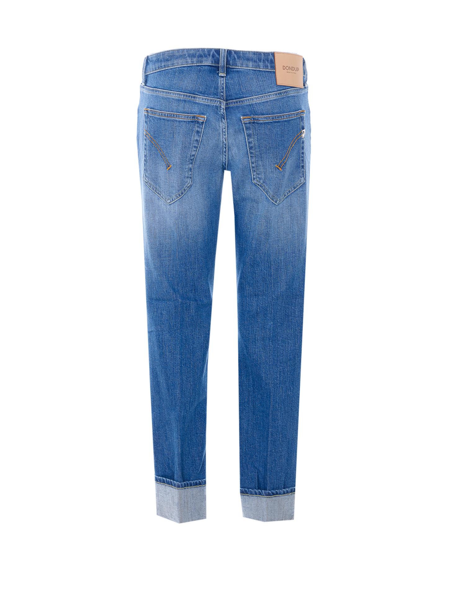 dondup jeans blue cotton - women