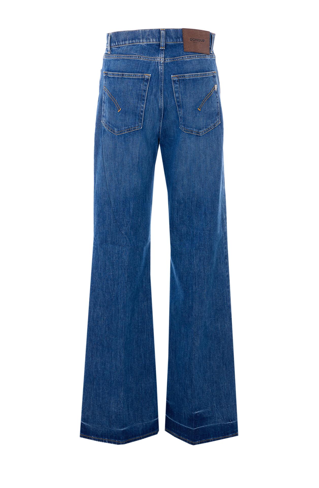 dondup jeans blue cotton - women