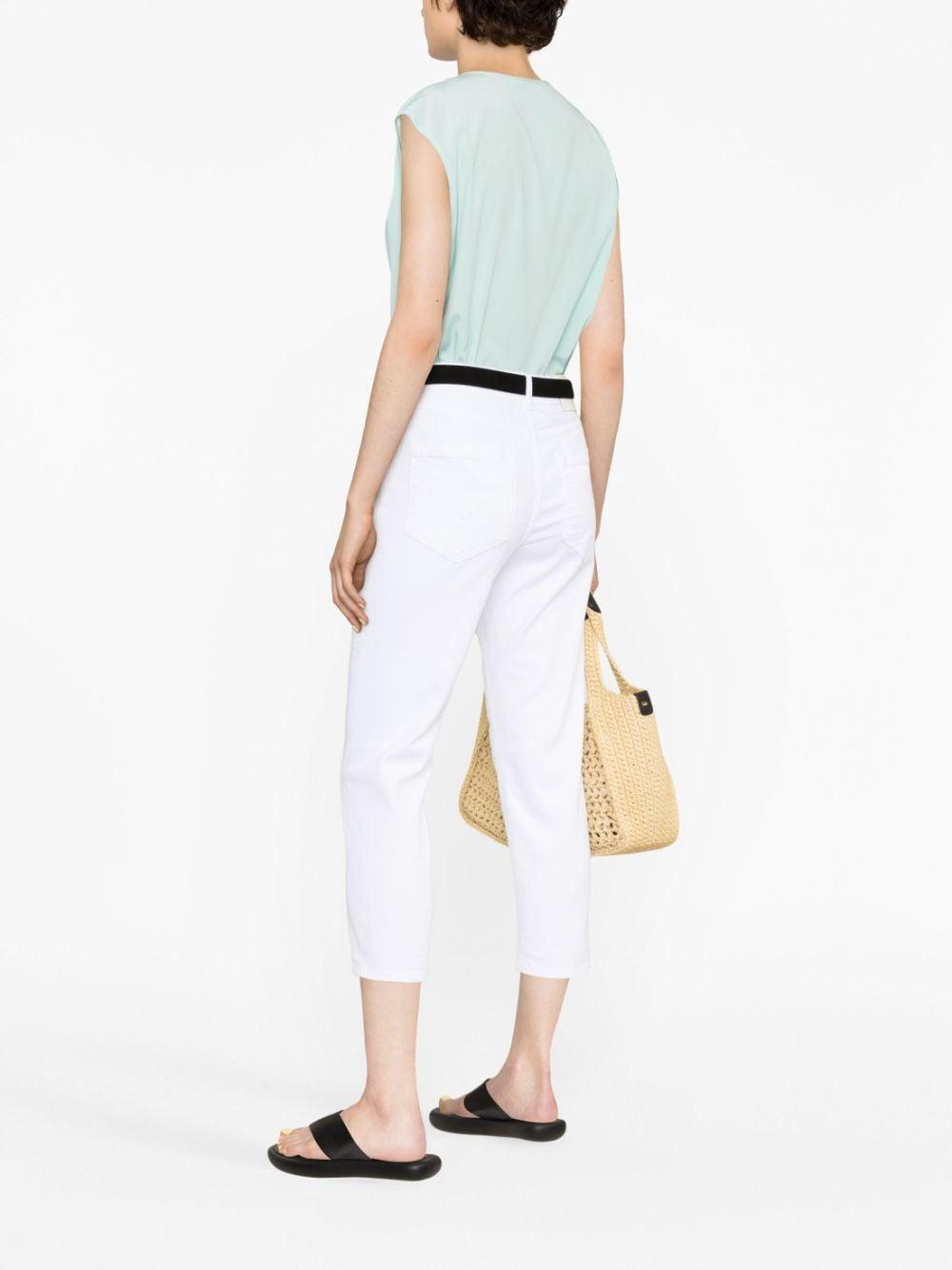 dondup jeans white outer: cotton - women