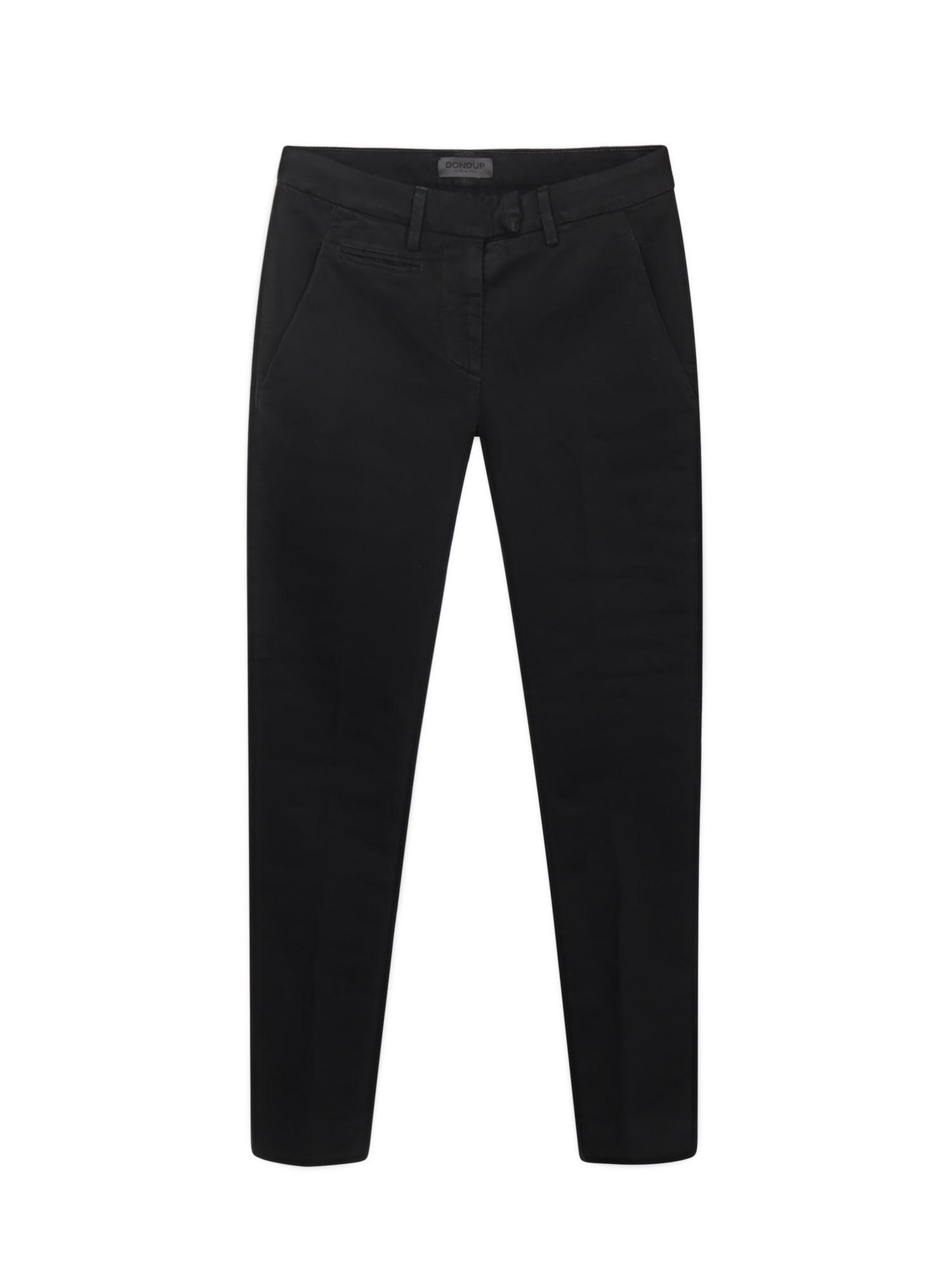 dondup perfect cotton gabardine trousers