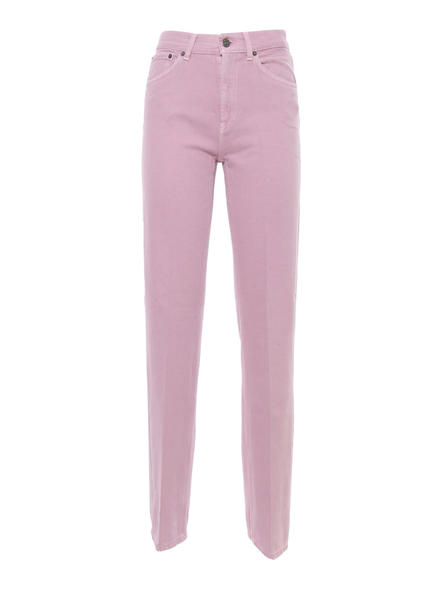 dondup pink skinny jeans