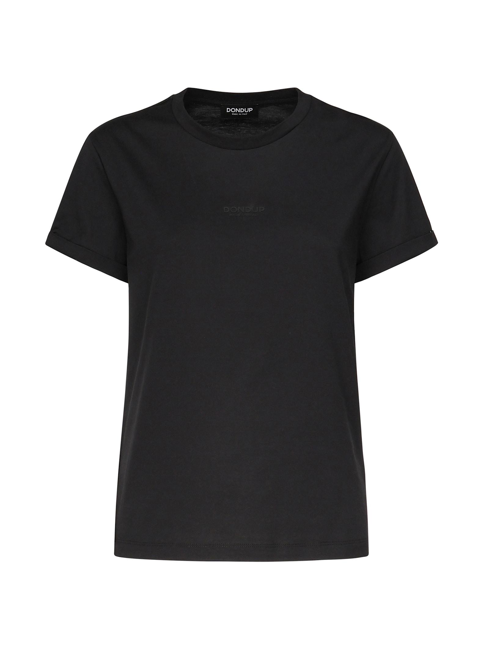 dondup regular fit t-shirt with logo