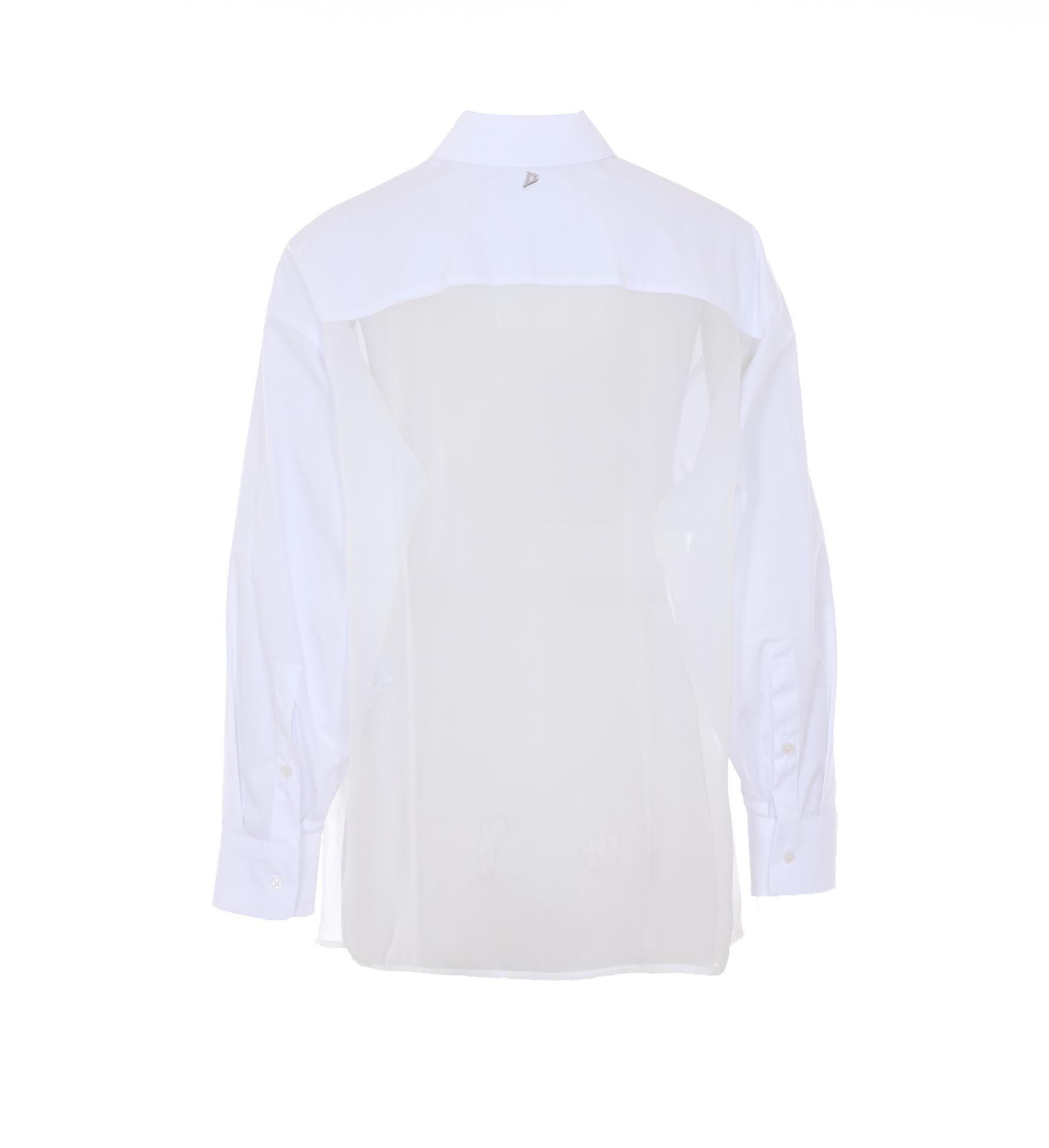 dondup shirts white cotton - women