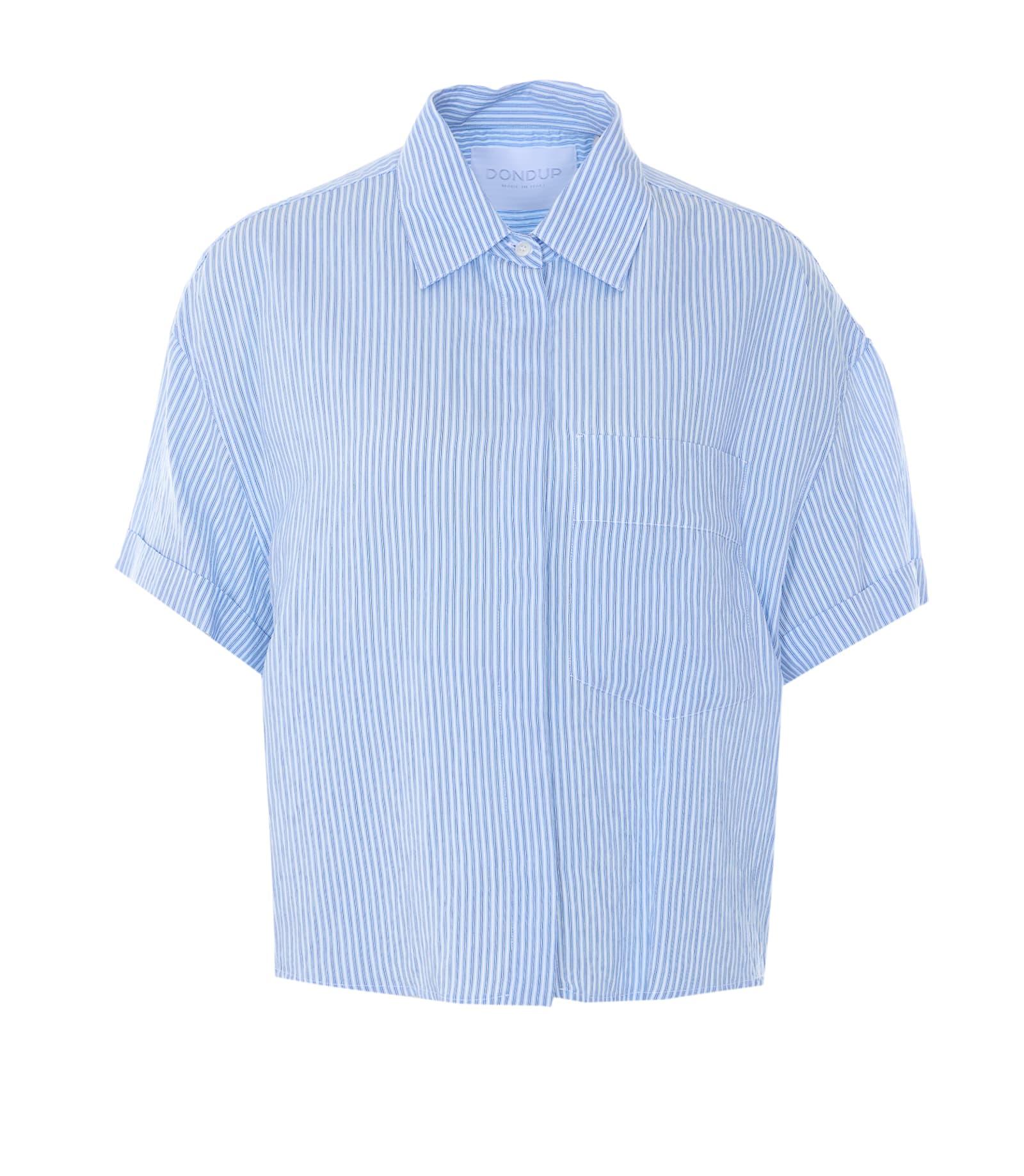 dondup striped shirt