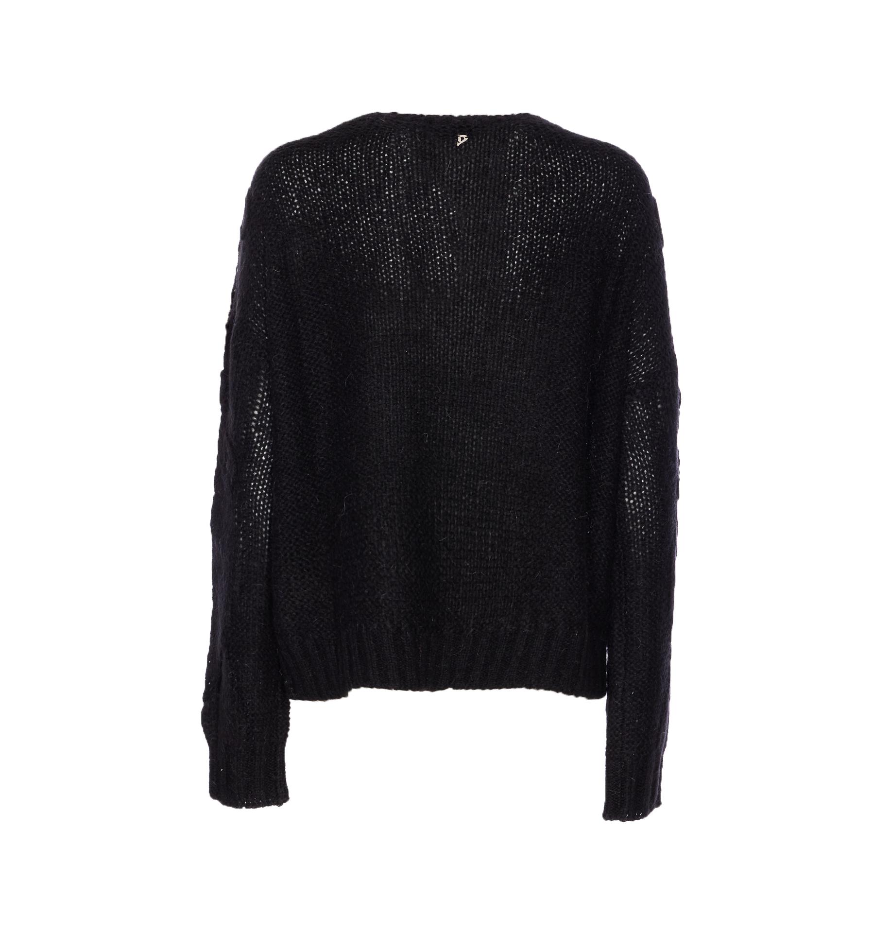 dondup sweaters black acrylic - women