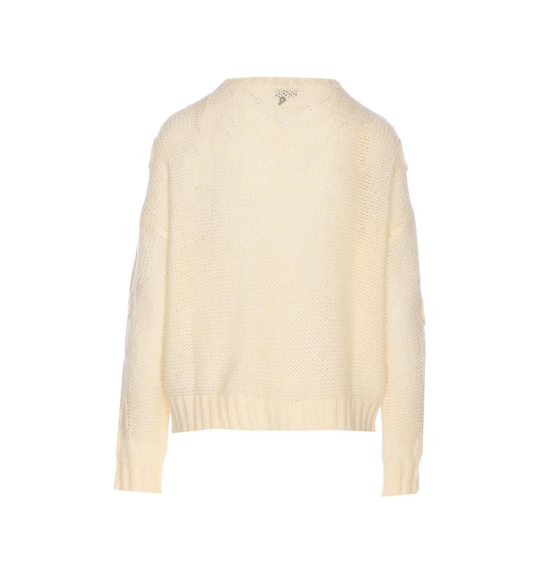 dondup sweaters white acrylic - women
