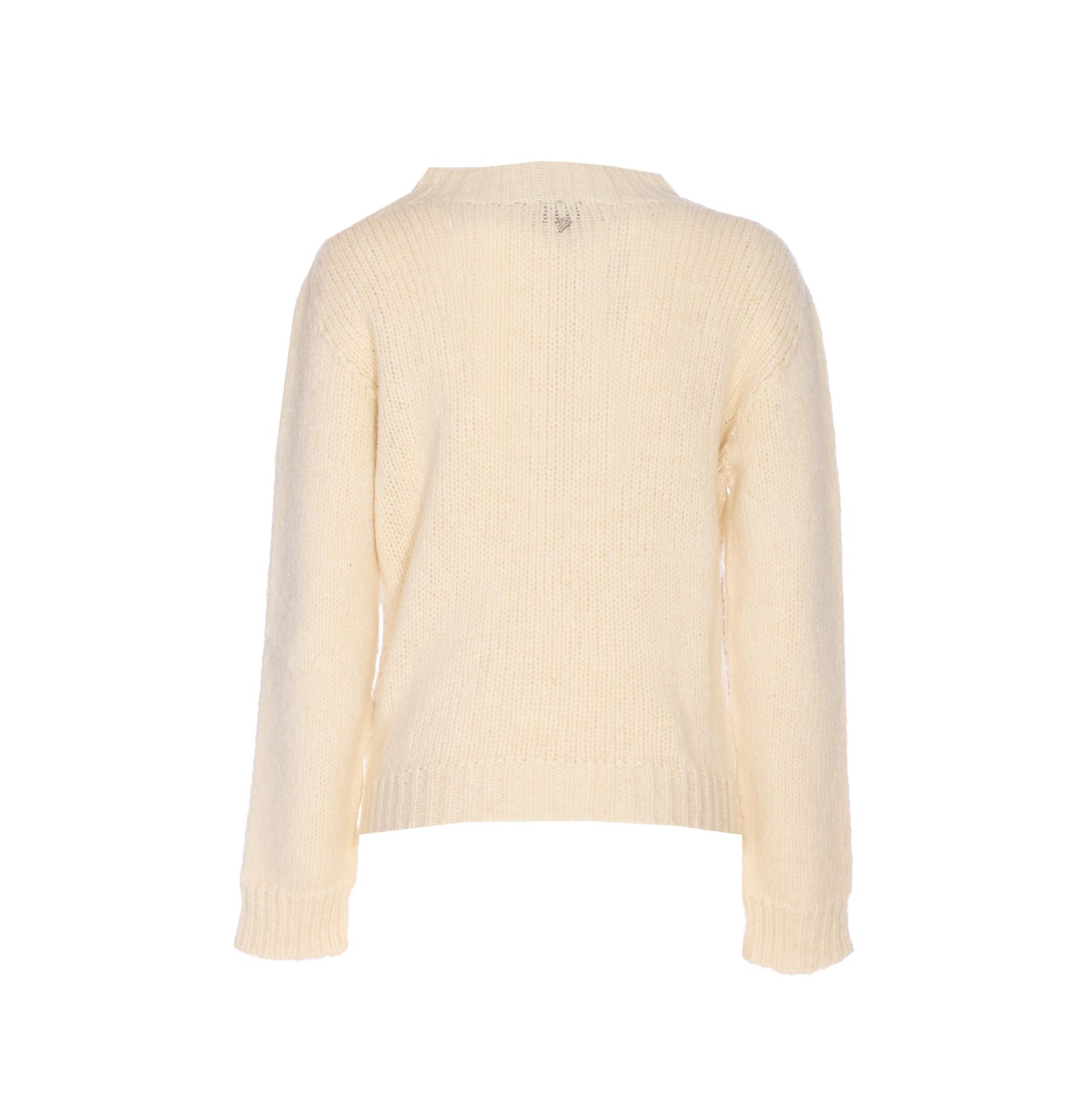dondup sweaters white alpaca - women