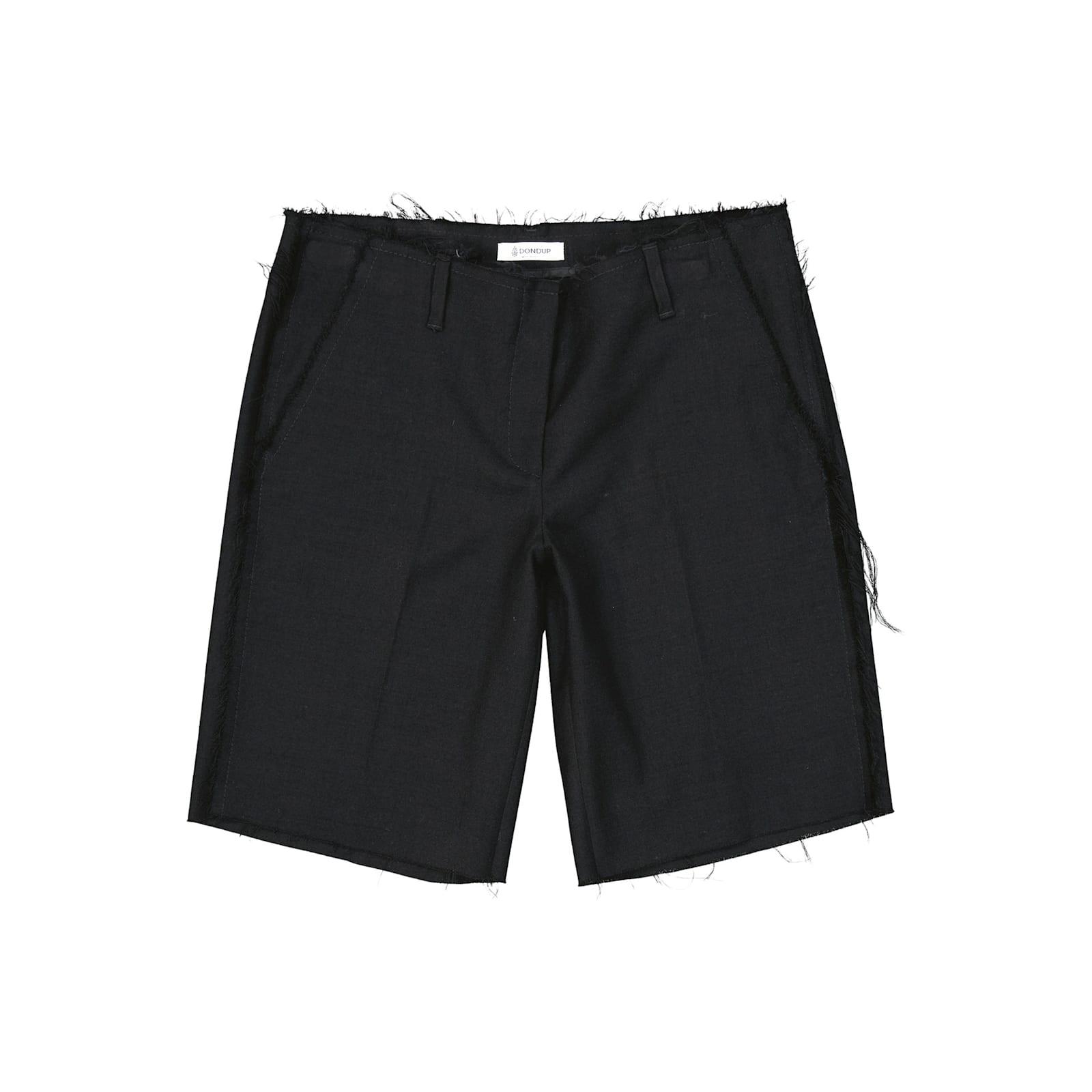 dondup virgin wool shorts