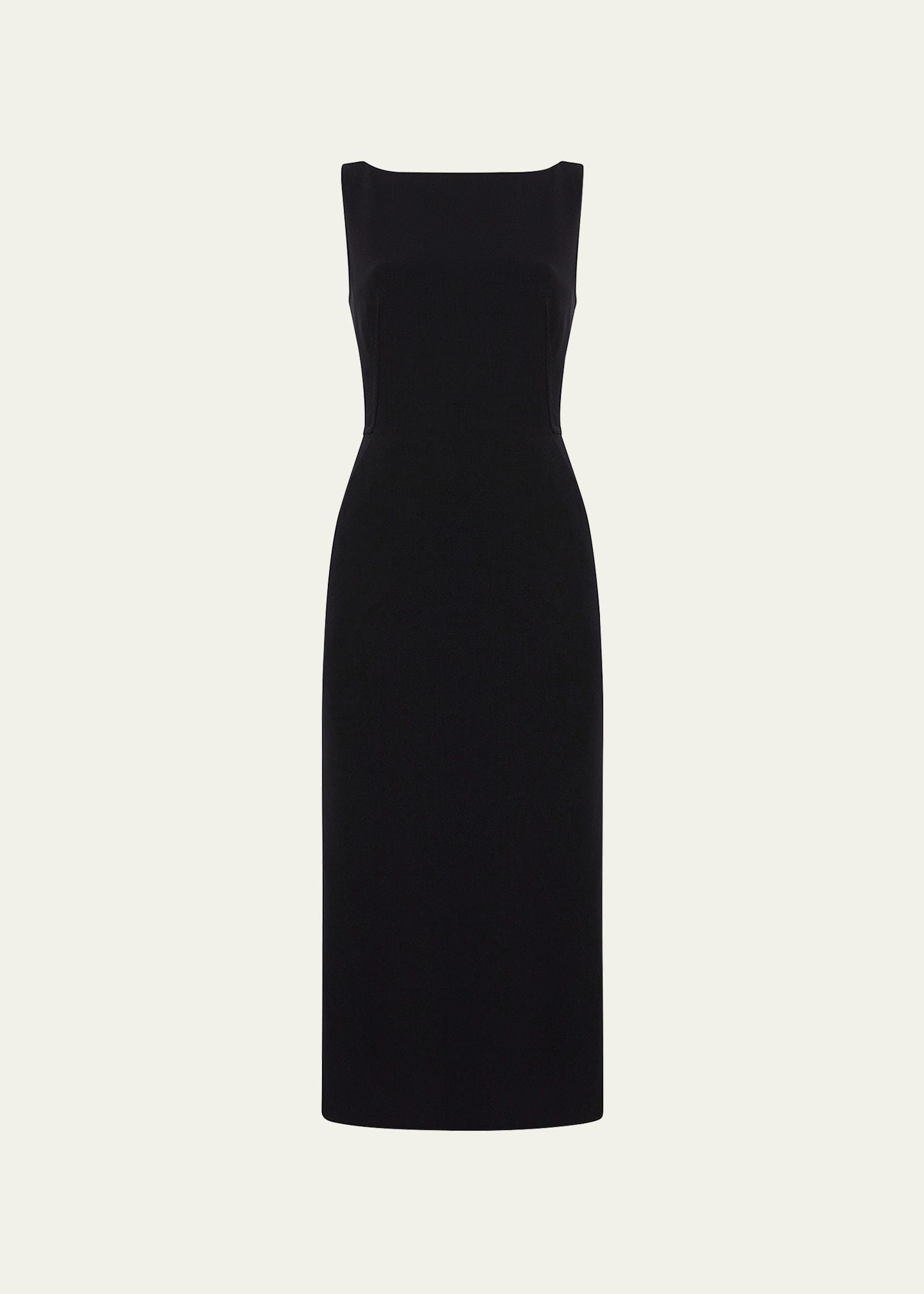 doppio fitted midi dress
