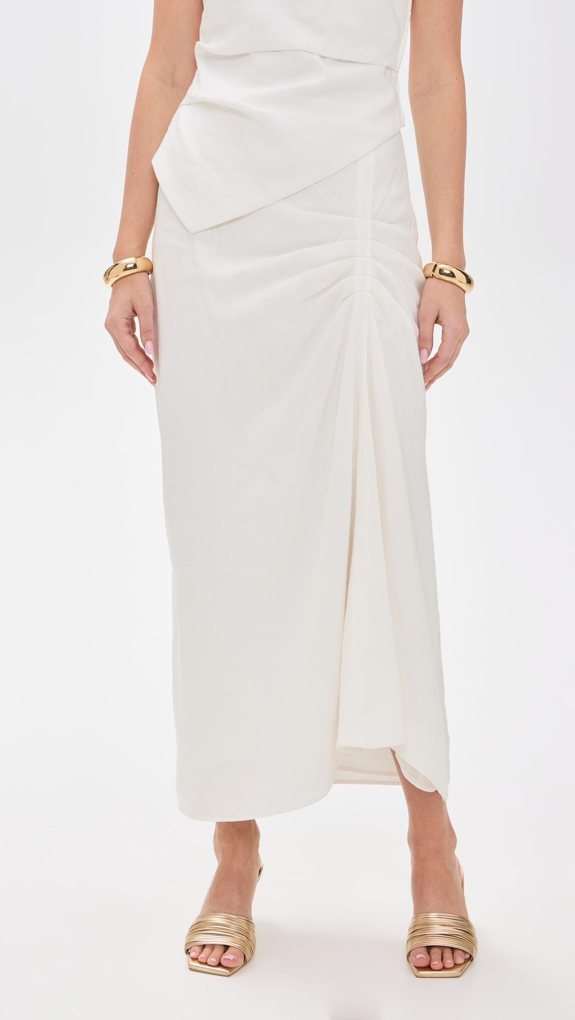 dorian ruched skirt