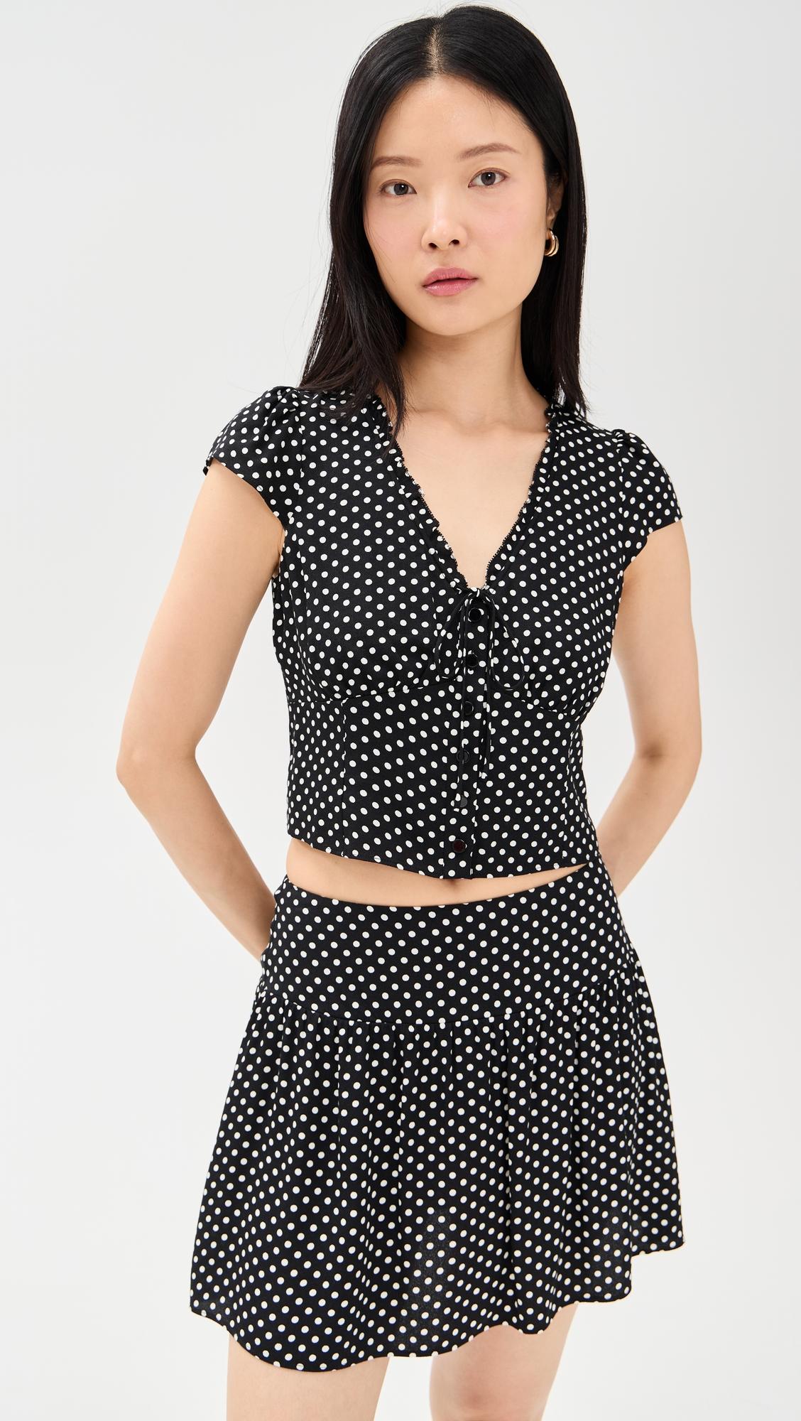 dorothea two piece crepe set