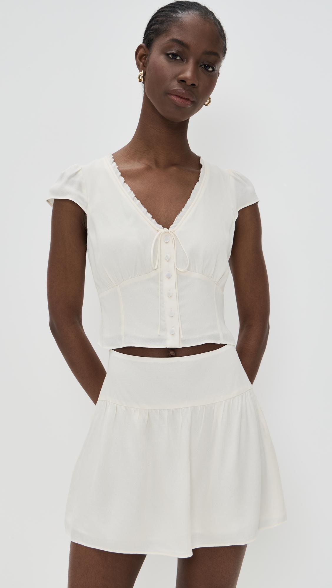 dorothea two piece crepe set