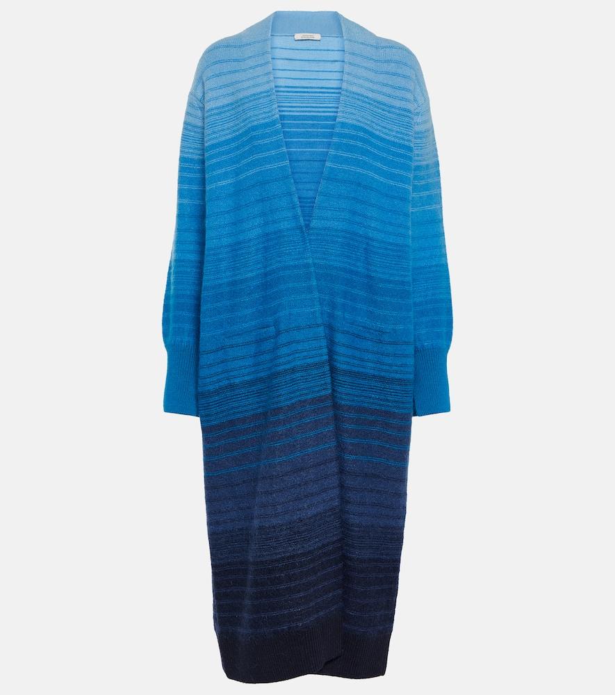 dorothee schumacher blue degrade ombré cardigan