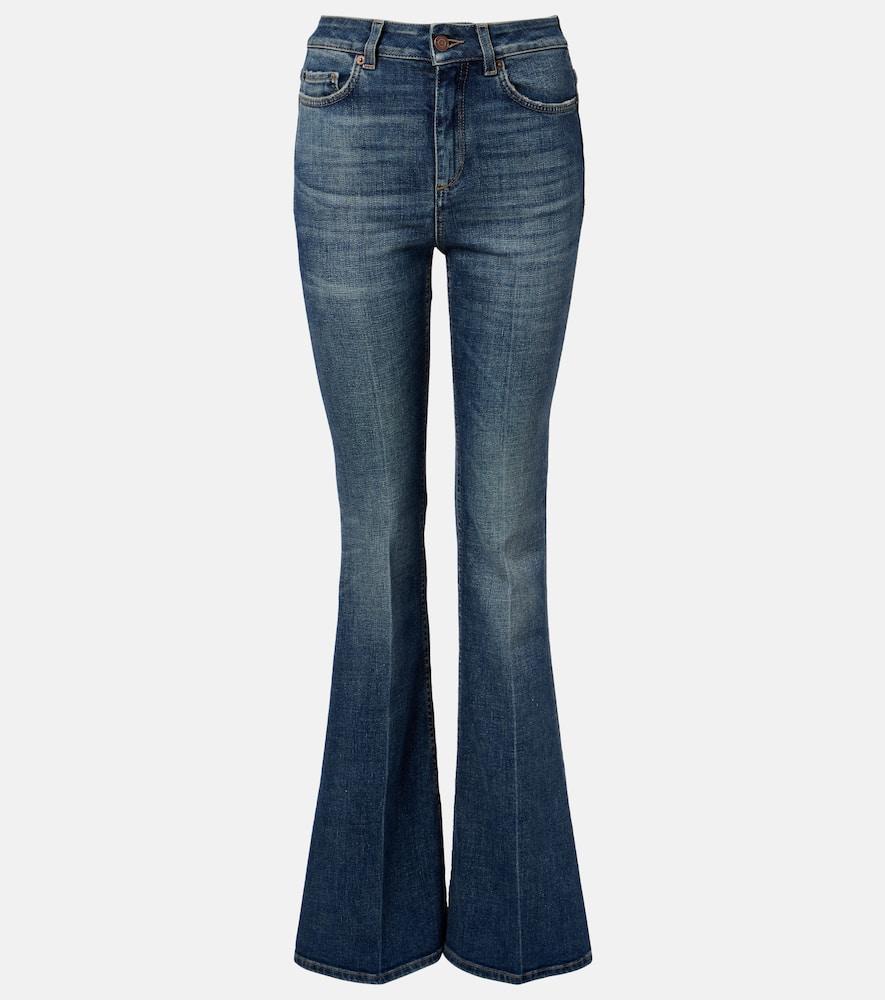 dorothee schumacher blue jeans baby flared jeans