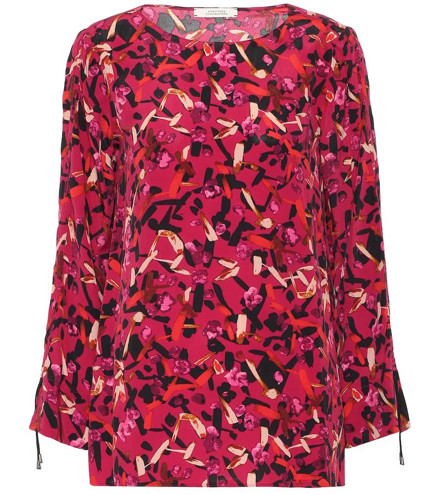 dorothee schumacher daydream meadow printed blouse