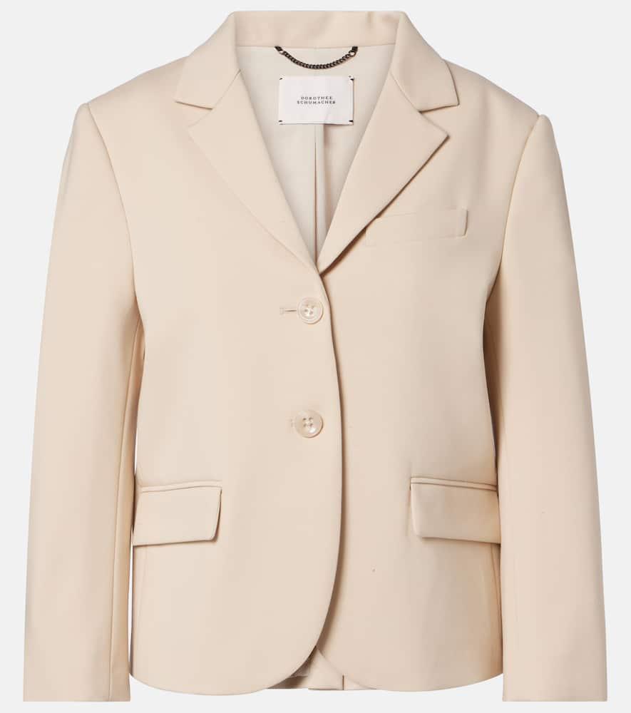 dorothee schumacher emotional essence cropped blazer