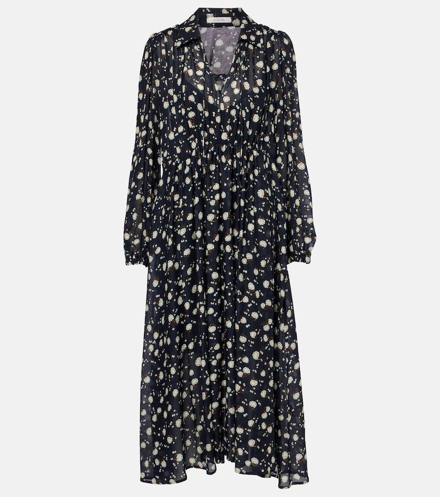 dorothee schumacher floral volumes printed maxi dress
