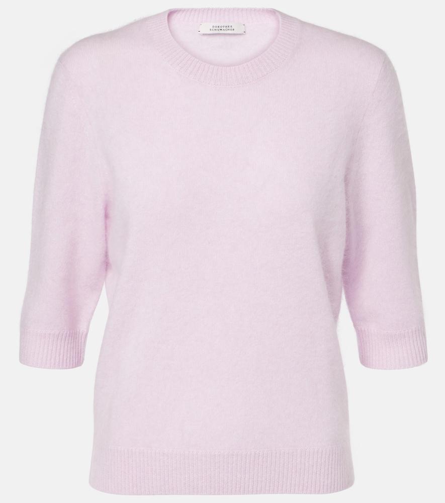 dorothee schumacher fluffy statements wool and cashmere top
