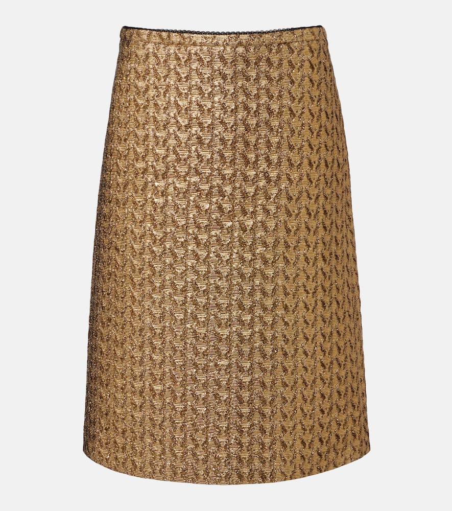 dorothee schumacher golden hour midi skirt