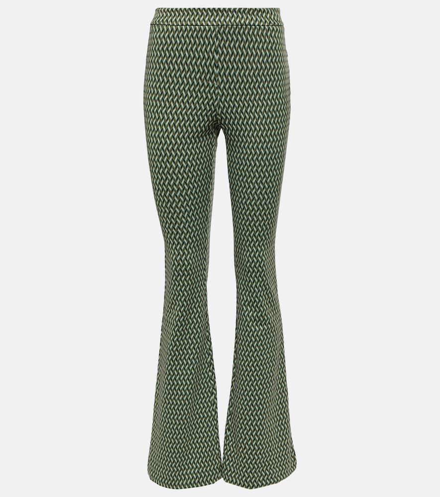 dorothee schumacher graphic statement flared pants