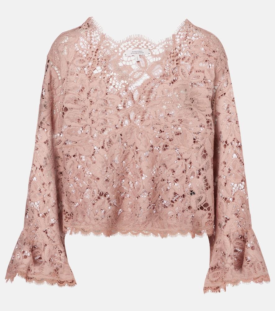 dorothee schumacher lacy dream floral top