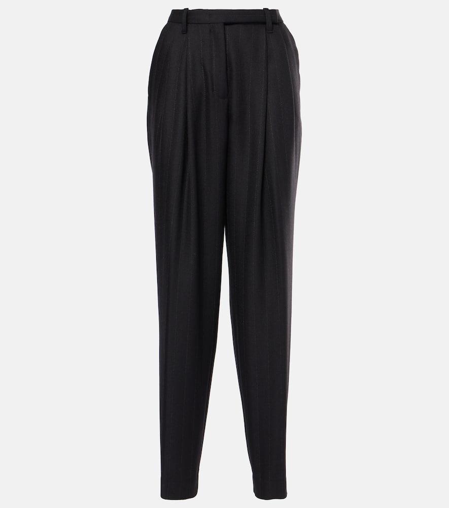 dorothee schumacher modern sophistication pinstripe wool pants