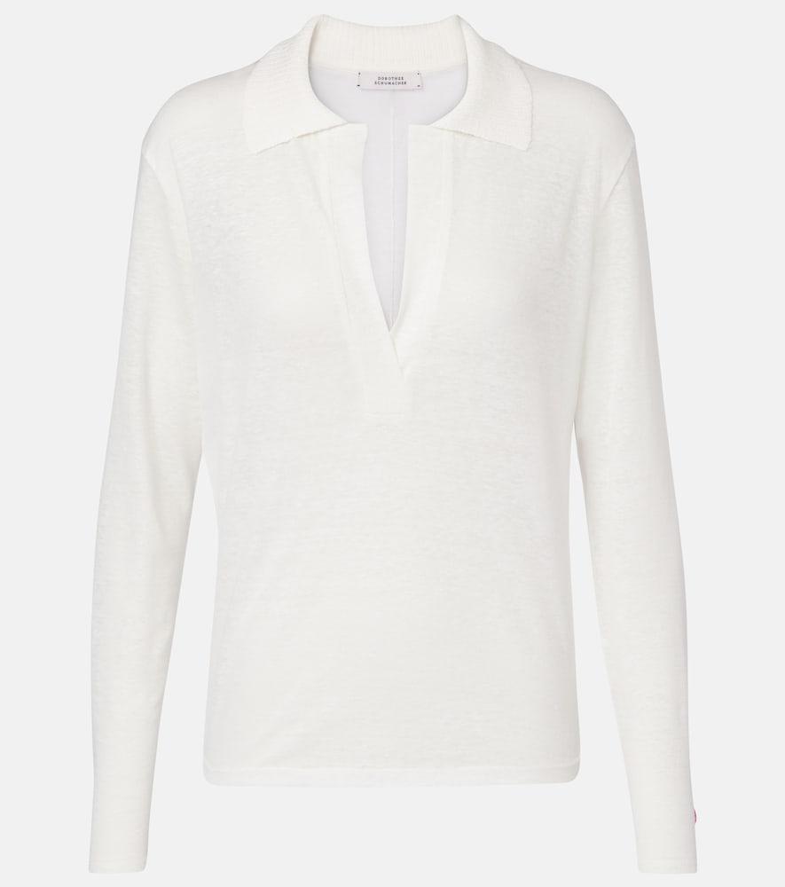 dorothee schumacher natural ease polo sweater