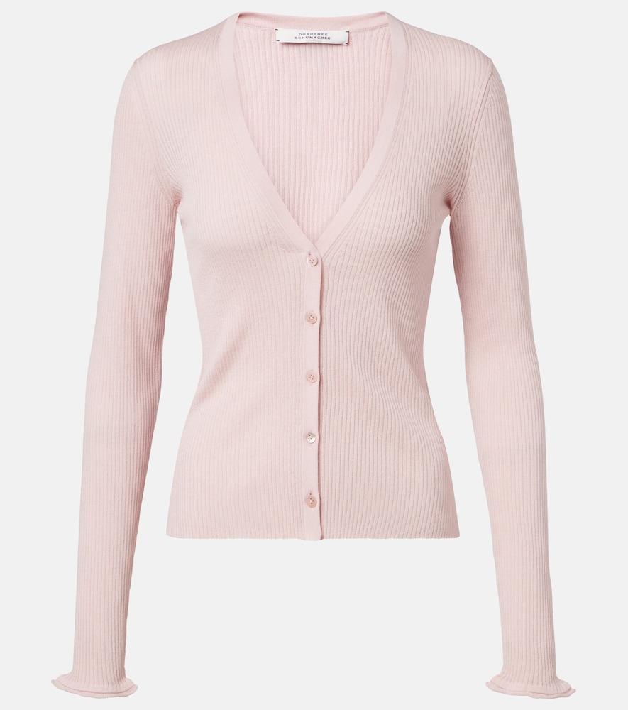 dorothee schumacher refined essentials wool and cotton cardigan