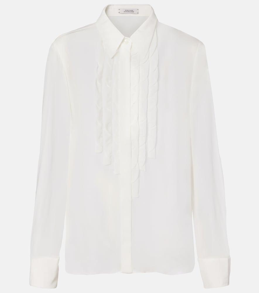dorothee schumacher sheer twist georgette blouse