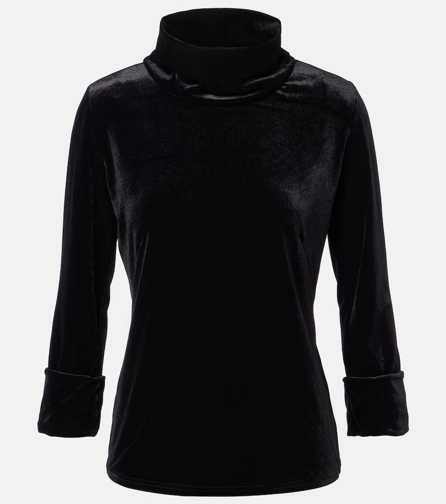 dorothee schumacher soft elegance velvet top