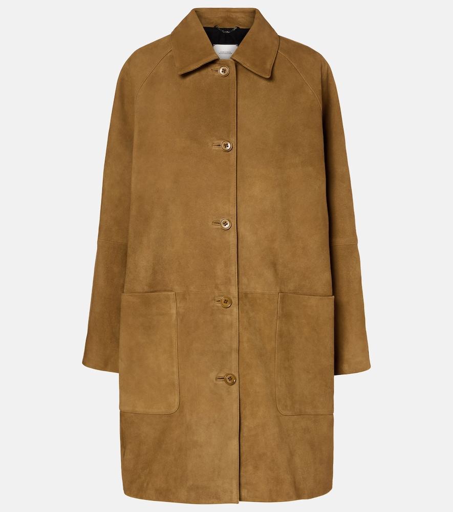 dorothee schumacher soft touch suede coat