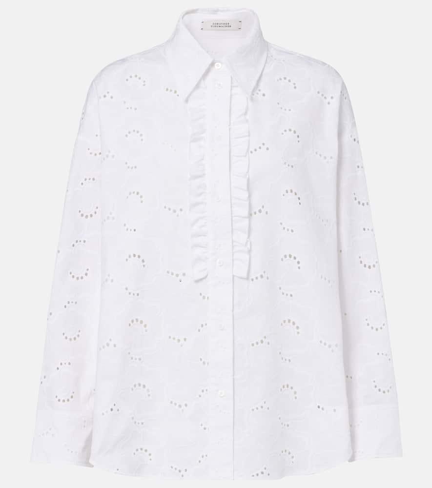 dorothee schumacher summer blossom broderie anglaise shirt