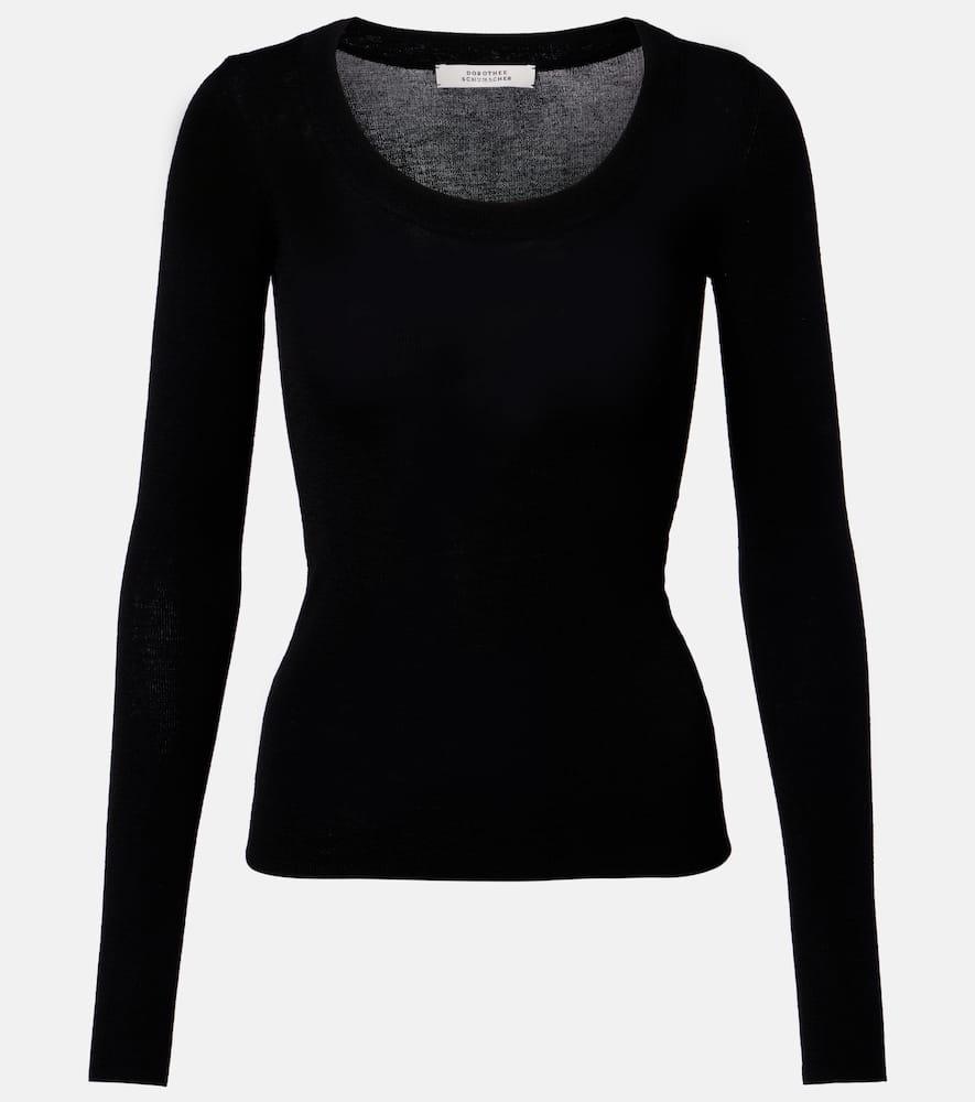dorothee schumacher virgin wool top