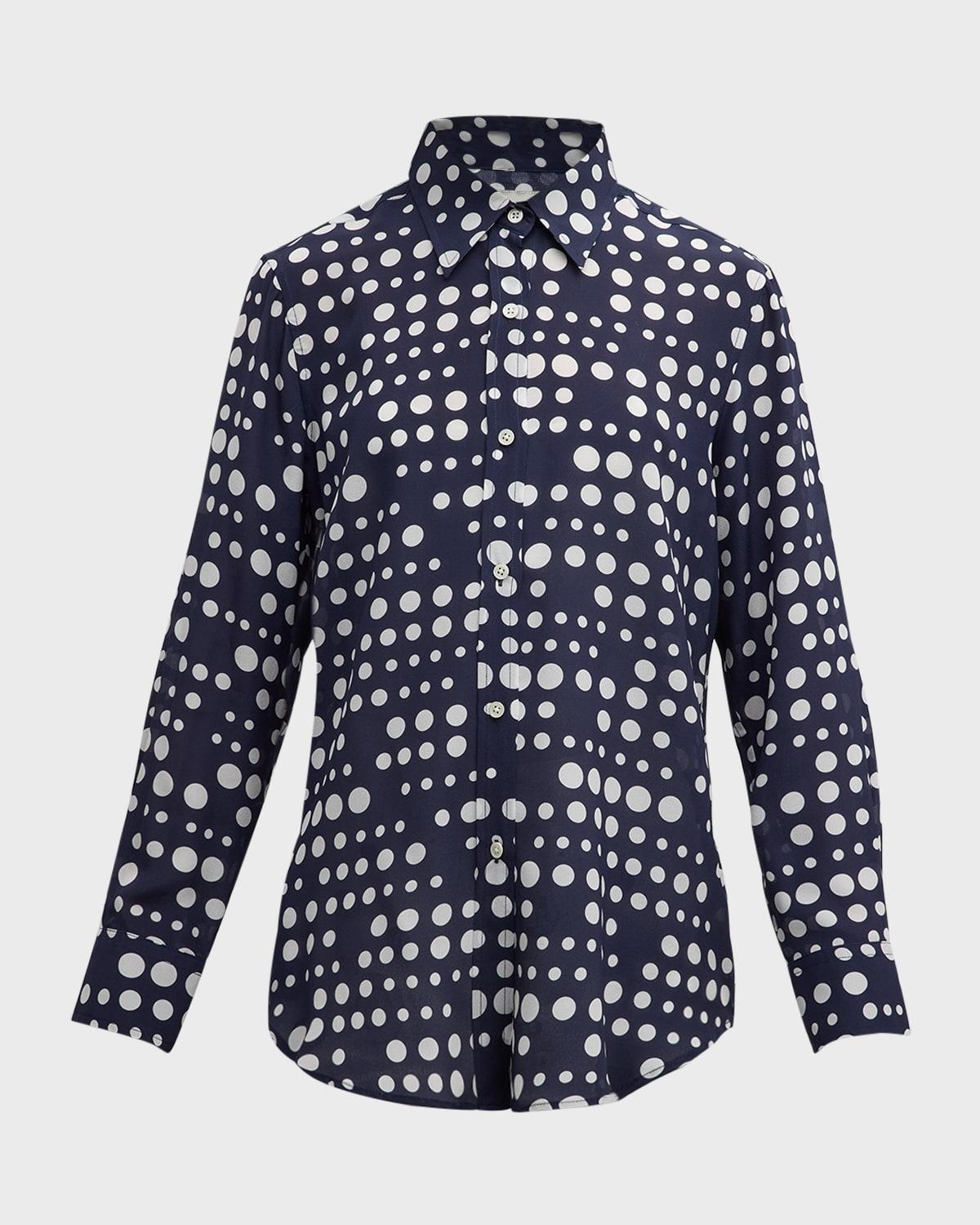 dot dotism new classic silk shirt