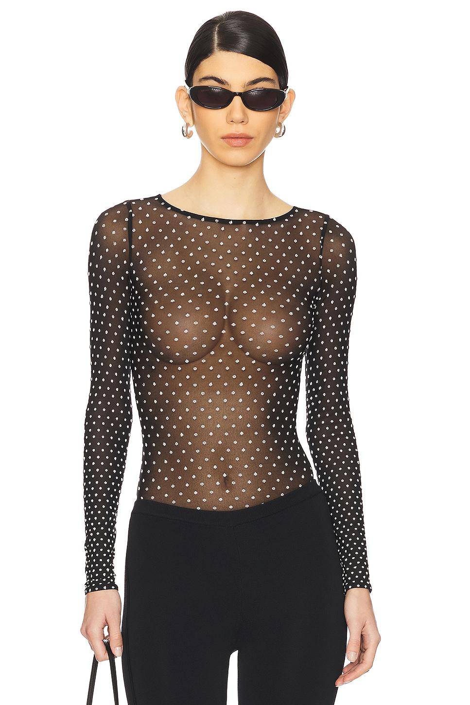 dots string bodysuit