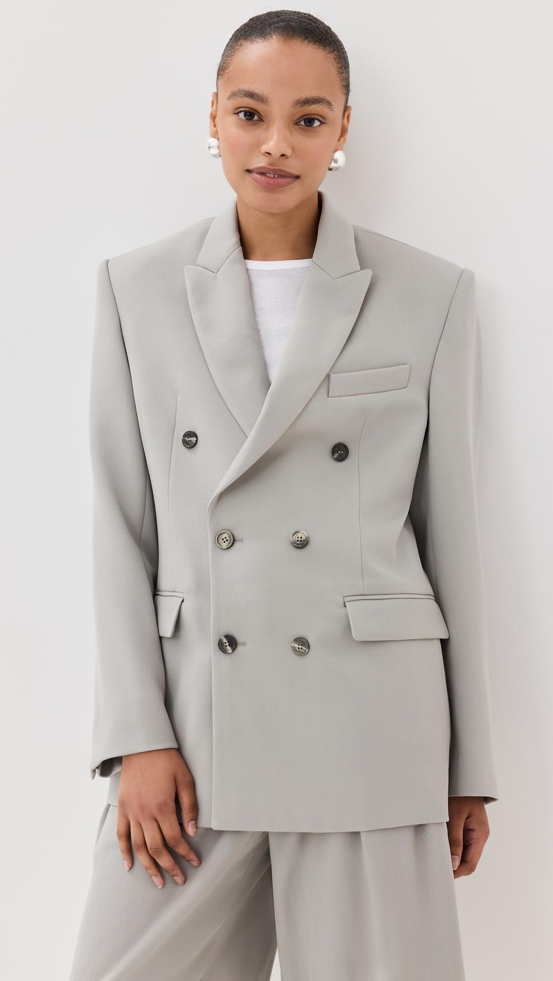 double breasted blazer