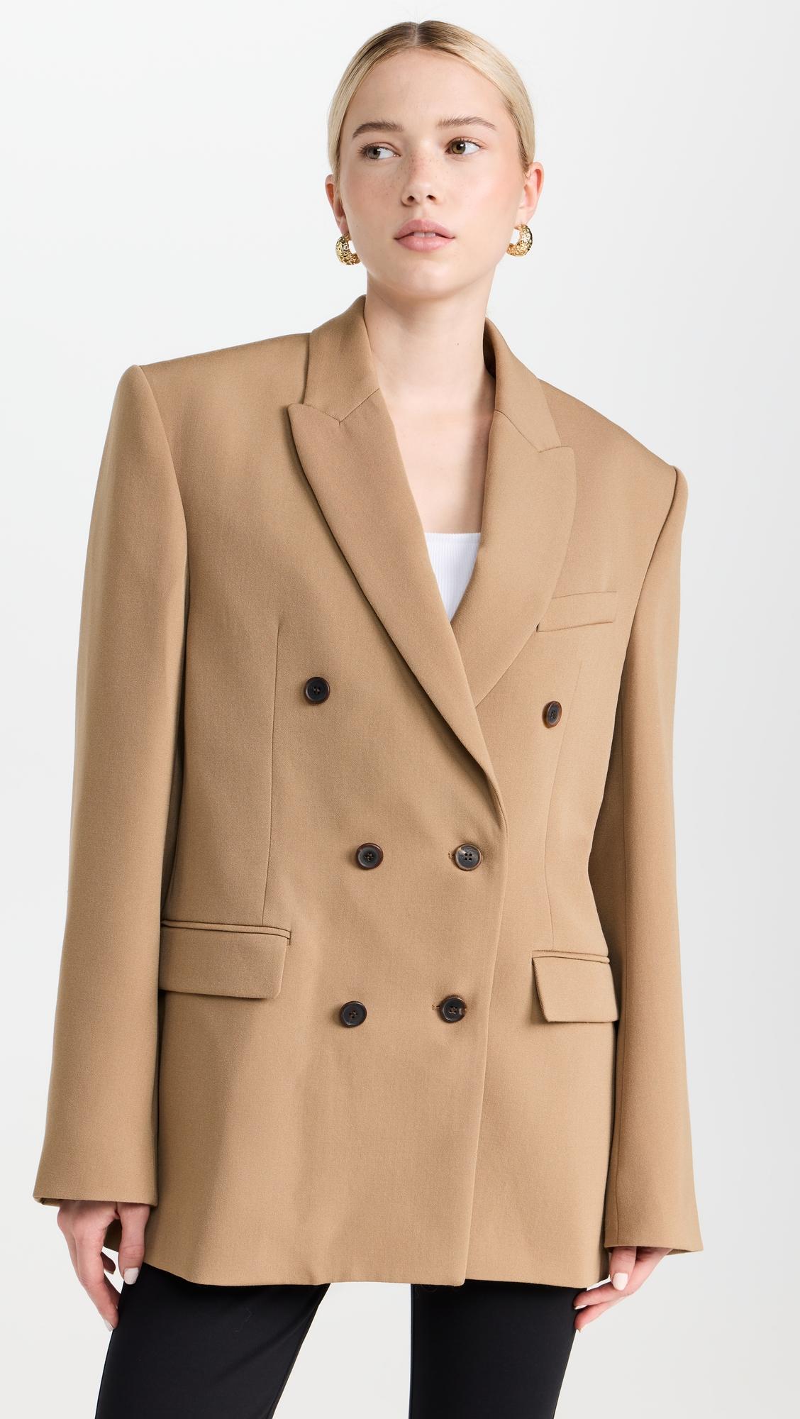 double breasted blazer