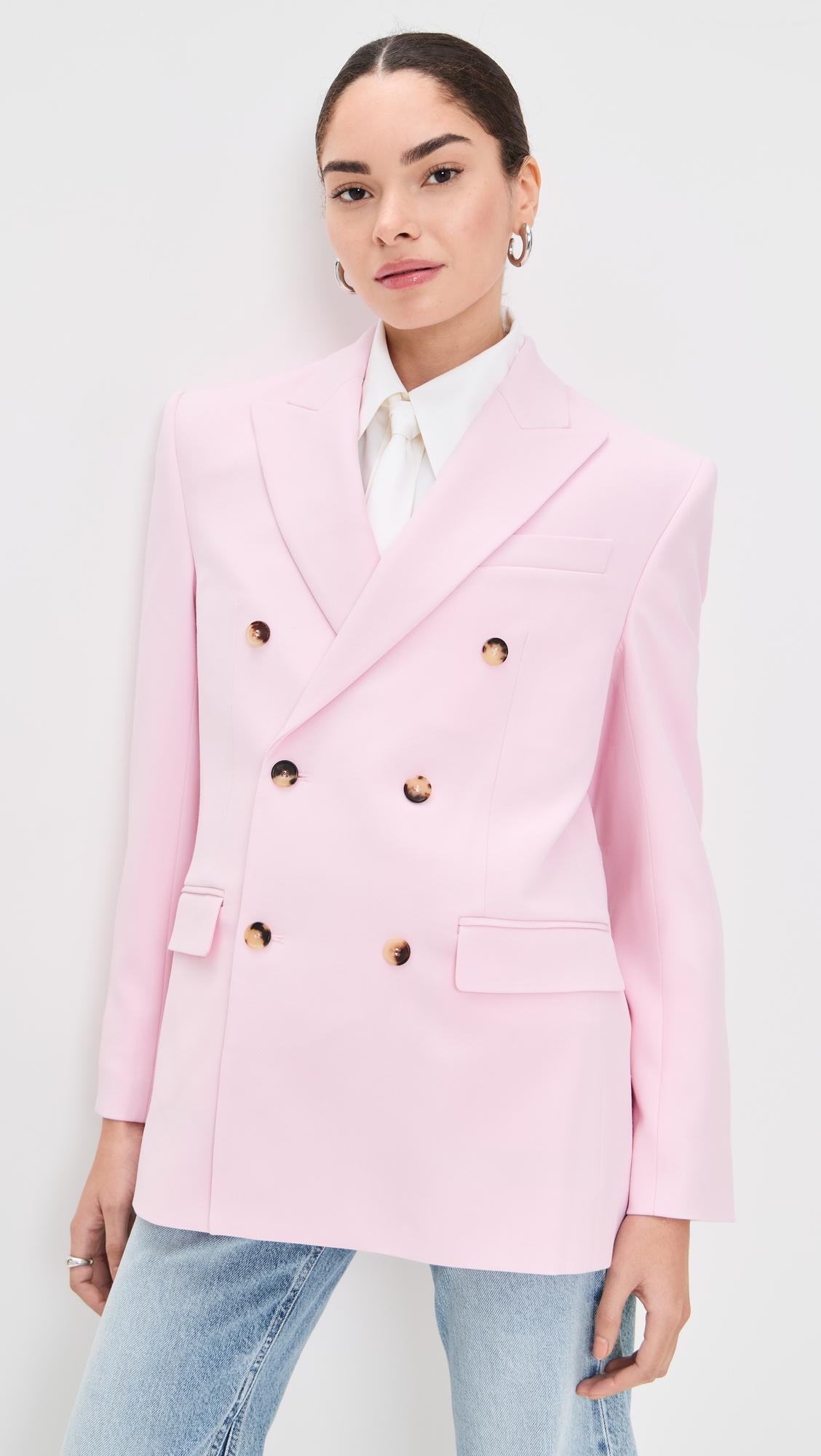 double breasted blazer